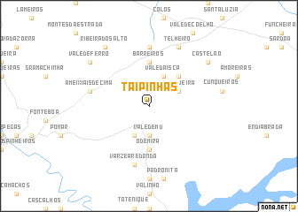 map of Taipinhas