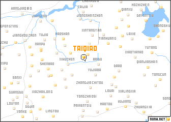 map of Taiqiao