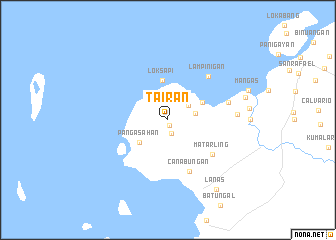 map of Tairan