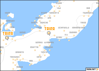 map of Taira