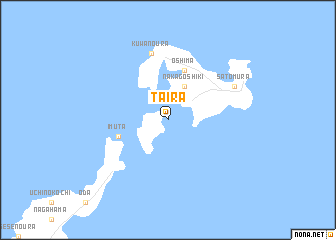 map of Taira