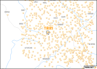 map of Tairi