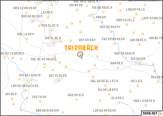 map of Tairnbach