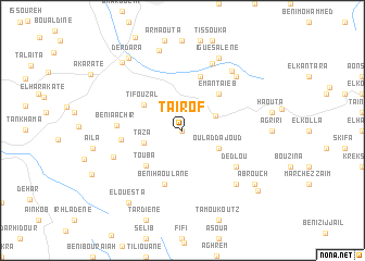 map of Tairof