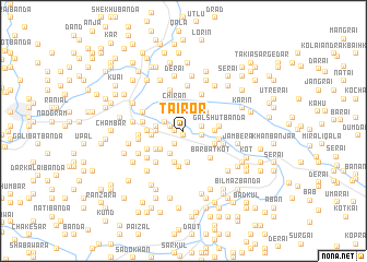 map of Tairor