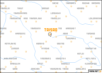 map of Tai-sao