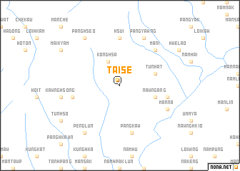 map of Tai-se