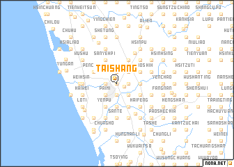 map of T\