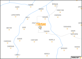 map of Taishi