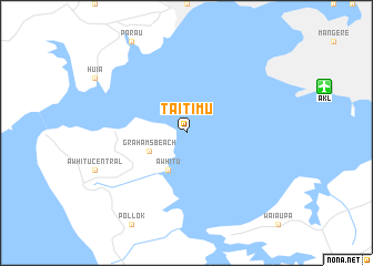 map of Taitimu