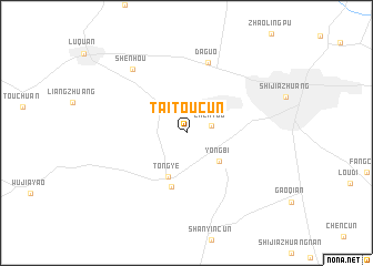 map of Taitoucun