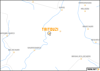 map of Taitouzi