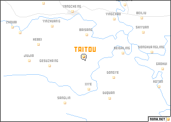 map of Taitou