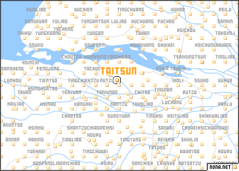 map of Ta-i-ts\