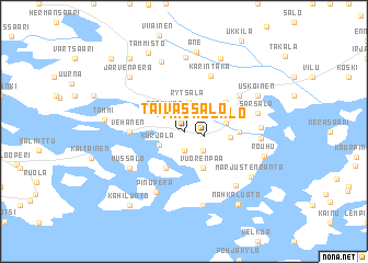 map of Taivassalo