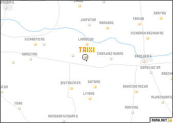 map of Taixi