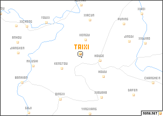 map of Taixi