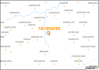 map of Taiyangfan