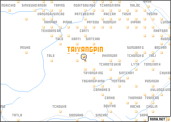 map of Tai Yang Pin