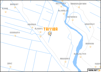 map of Taiyiba