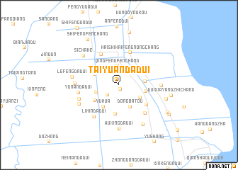 map of Taiyuandadui