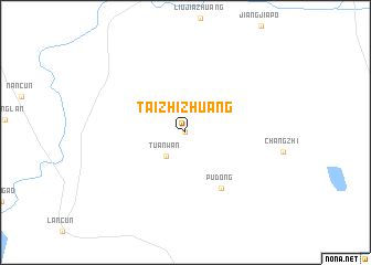 map of Taizhizhuang