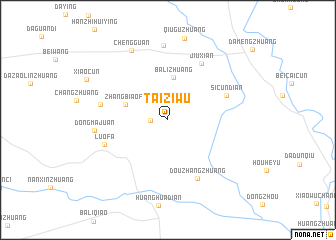 map of Taiziwu