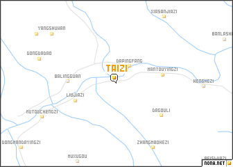 map of Taizi