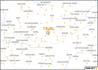 map of Tajāl