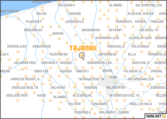 map of Tajanak