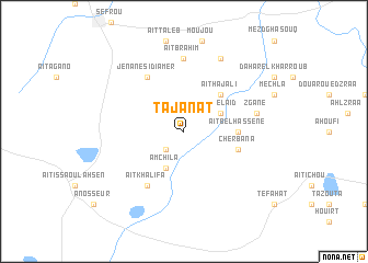 map of Tajanat