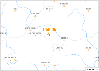 map of Tajane