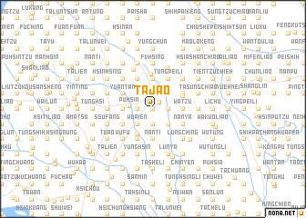 map of Ta-jao