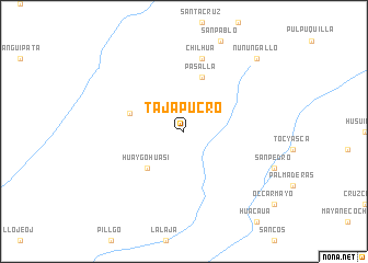 map of Tajapucro