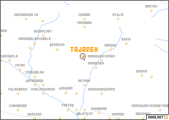 map of Tajareh