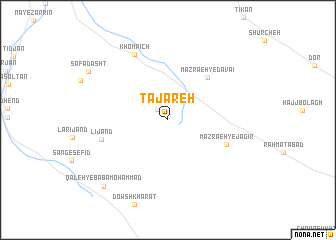 map of Tajareh