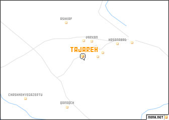 map of Tajareh