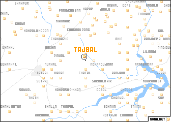 map of Tajbāl