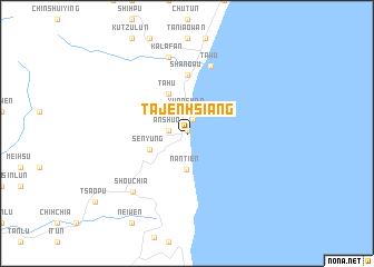 map of Ta-jen-hsiang