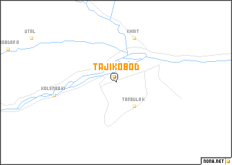 map of Tajikobod
