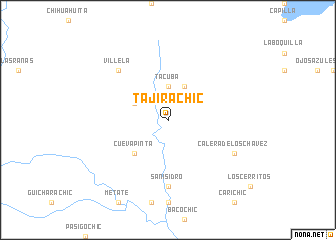 map of Tajiráchic