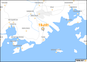 map of Tajiri