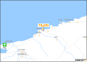 map of Tajiri