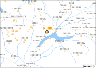 map of Tāj Kili