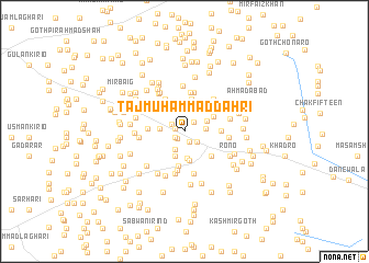 map of Tāj Muhammad Dāhri