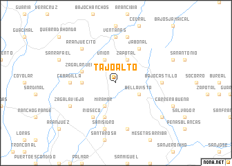 map of Tajo Alto