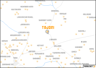 map of Tajori