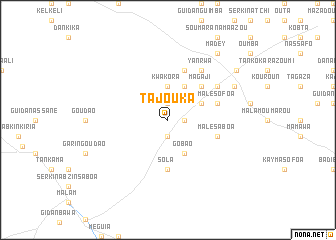 map of Tajouka