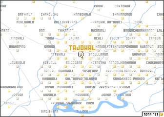 map of Tājowāl