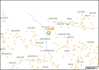 map of Tājo